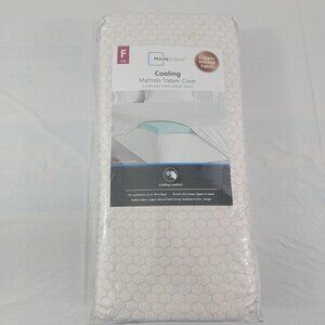 Mainstays COOLING Copper Infused Fabric Mattress Topper Cover – Full Size